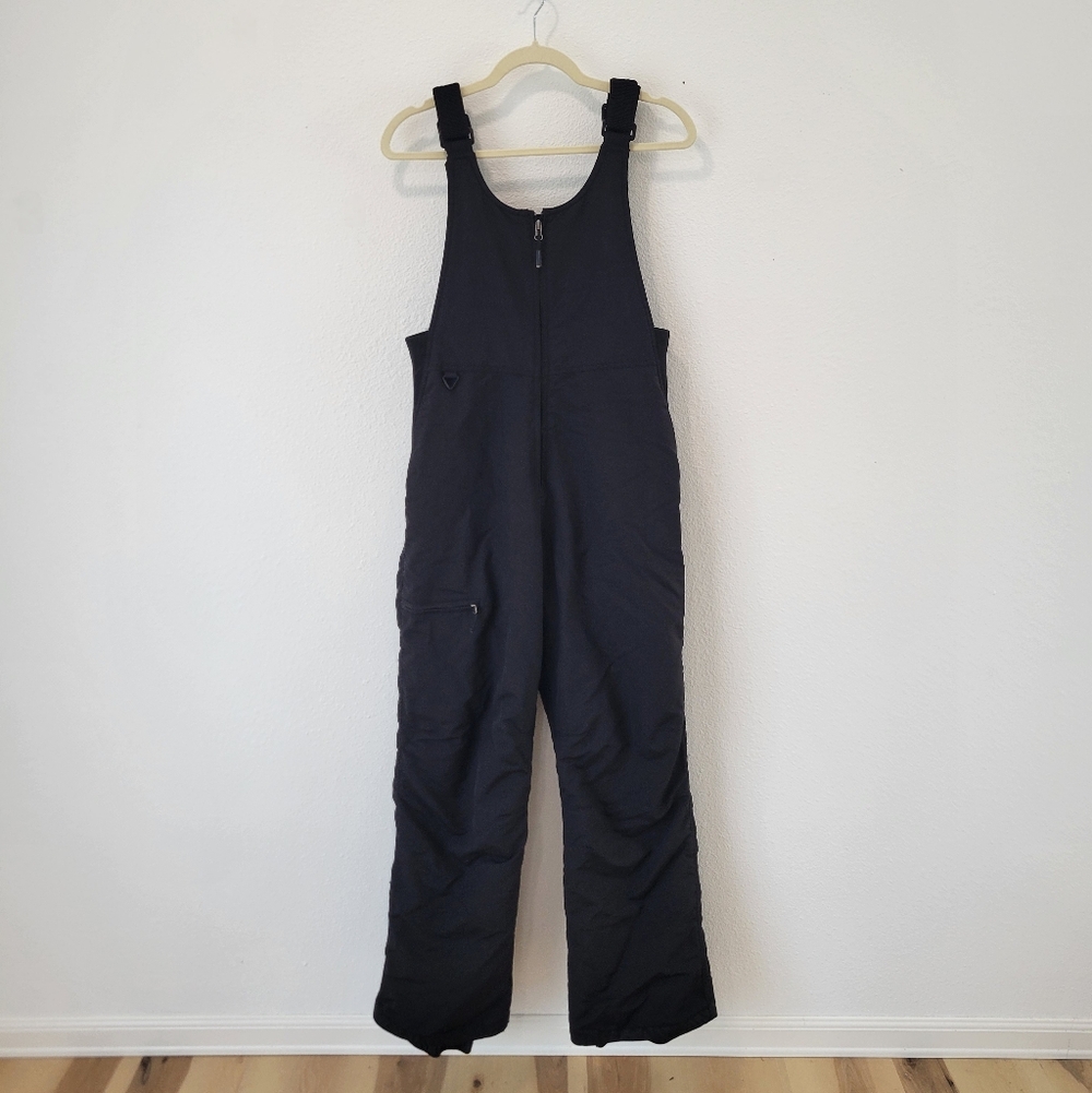 Men’s Black Ski Overalls –‎ Size Small – White Sierra